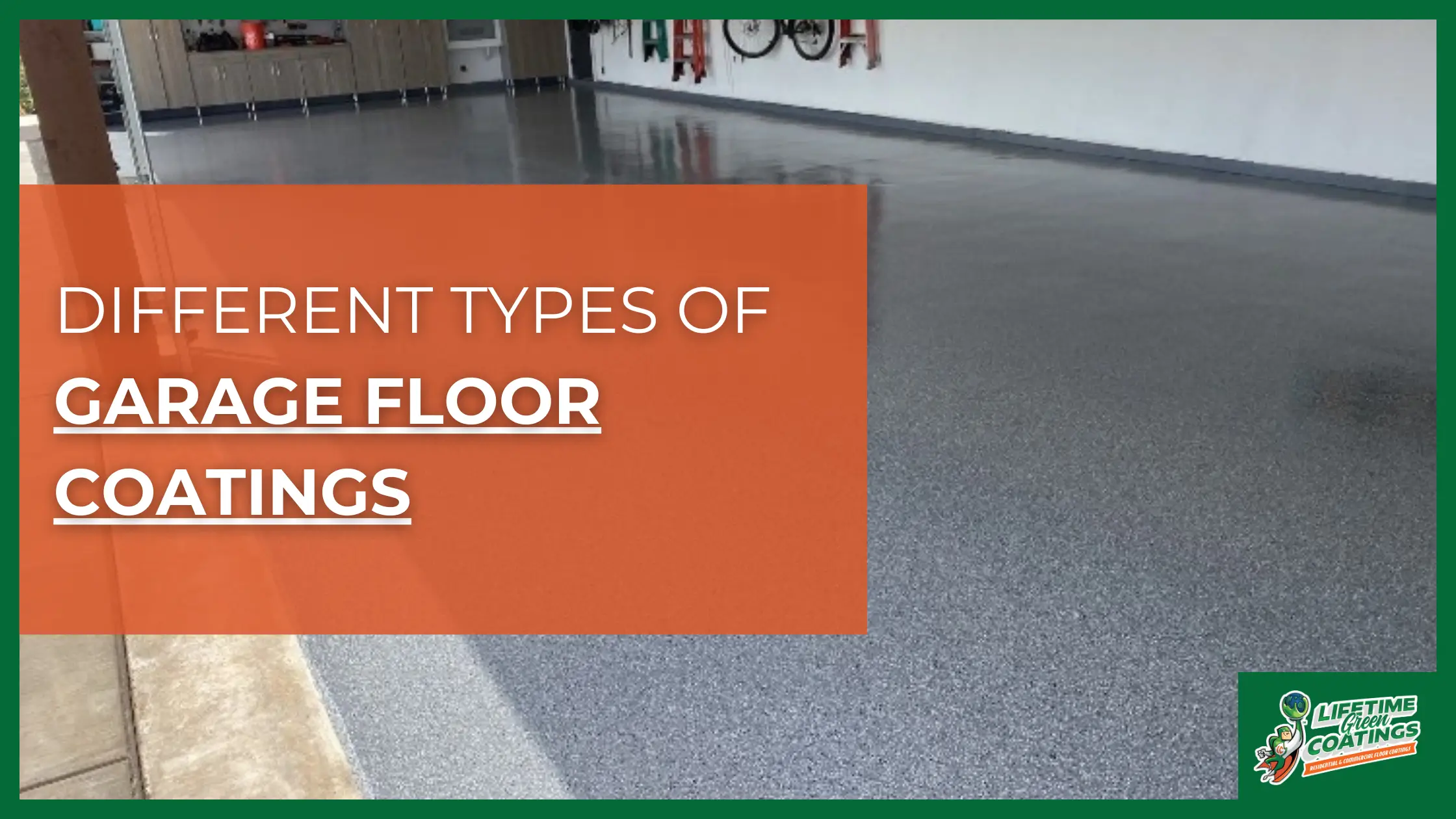 Heading (9) types of garage floor coatings