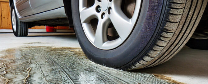 Hot tire pick up on any epoxy garage floor