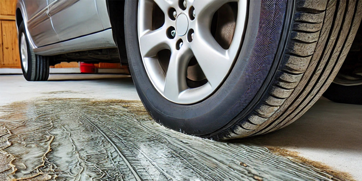 Hot tire pick up on any epoxy garage floor