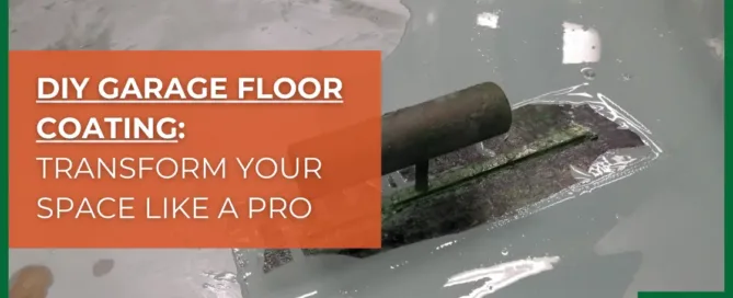 DIY garage floor coating