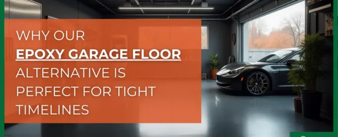Epoxy garage floor